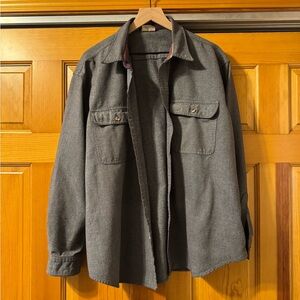 Vintage Field & Stream Charcoal Shirt Jacket